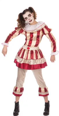 Produktbild von Erwachsenen Damen Carnevil Clown Kostüm