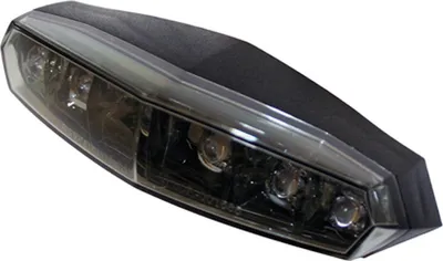Produktbild von KOSO Mini LED-Rücklicht, getöntes Glas, mit Befestigungsbolzen M5, E-gepr.