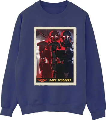 Produktbild von Star Wars - "The Mandalorian" Sweatshirt für Damen BI39347 (L) (Marineblau)