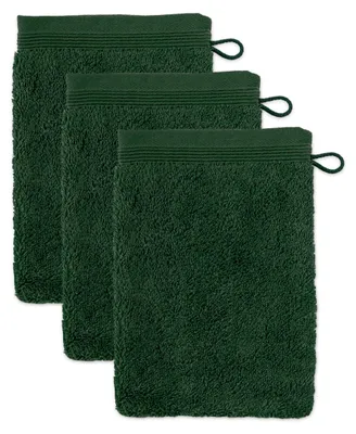 Immagine prodotto di Guanto da bagno Möve "Superwuschel" confezione da 3 pezzi verde scuro 15x20 cm