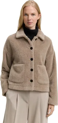 Produktbild von Tom Tailor 1048129_S, Weiblich, Erwachsener, Regular fit, Kleidungsknopf, Polyamid, Graubraun