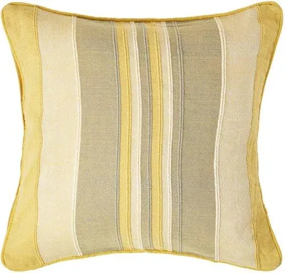 Produktbild von Marokkaisches Kissenbezug in Gelb, 100% Baumwolle, 60 x 60 cm