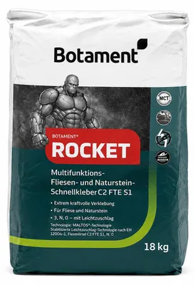 Produktbild von BOTAMENT BotaGreen GreenRocket Fliesenkleber 18kg