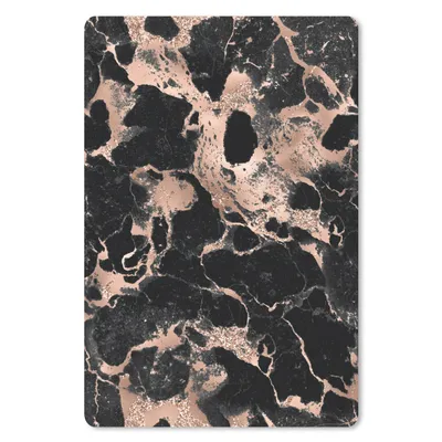 Produktbild von MuchoWow® Mauspad Mousepad Marmor - Gold - Schwarz 40x60 cm - Mousepads - Maus Mat - Pad - Mausunterlage - Schreibtisch Accesoire
