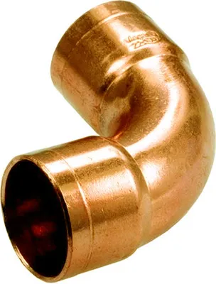 Produktbild von Kupferbogen 22 mm, Muffe/Muffe
