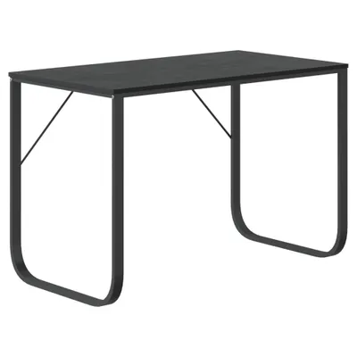 Obrázek produktu pro vidaXL Počítačový stůl černý 110x60x73 cm Dřevěný materiál