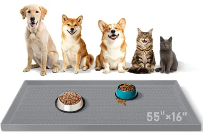 Immagine prodotto di Solidchoice - Tappetino in silicone impermeabile per cani