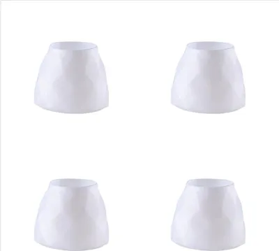 Produktbild von INF Möbelfüße aus Silikon, 4er-Pack Weiß