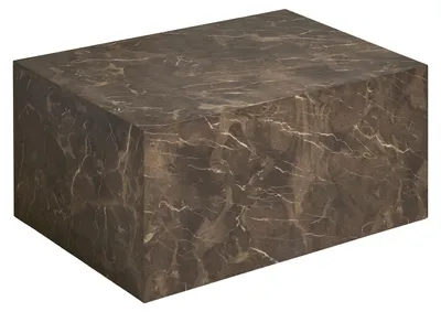 Produktbild von Nuuk Couchtisch Marmor Nachbildung braun.