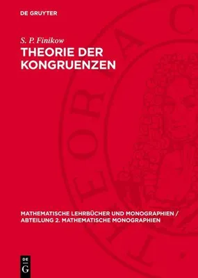 Produktbild von Theorie der Kongruenzen