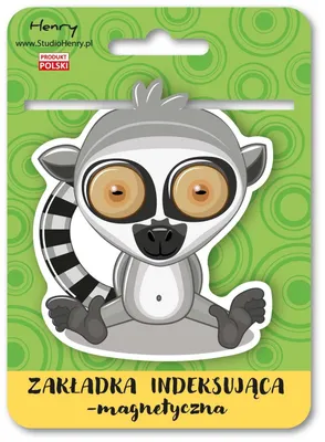 Zdjęcie produktu dla Zakładka magnetyczna Lemur