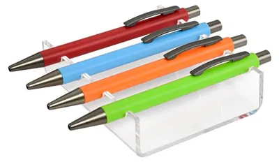 Produktbild von 4-Fach Schreibgerätehalter Stifthalter aus Acrylglas Präsentationständer transparent