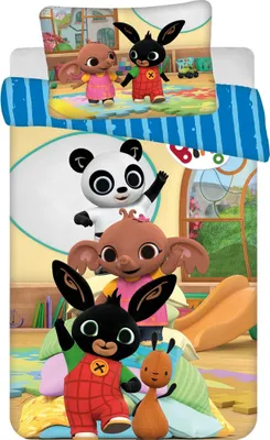 Produktbild von Bettwäsche Bunny Bing Tower baby 100x135, 40x60 cm