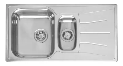 Produktbild von Reginox R21224 Edelstahlspüle DIPLOMAT 1.5 ECO KGOKG / Auflagespüle