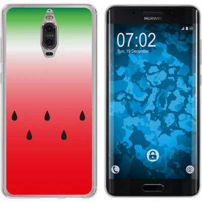 Produktbild von PhoneNatic Case kompatibel mit Huawei Mate 9 Pro Silikon-Hülle Sommer Melone M5