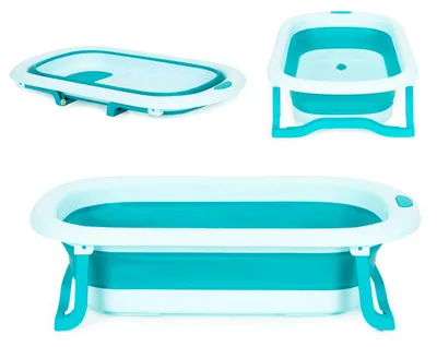 Obrázok produktu pre Detská vanička cestovná skladacia modrá ECOTOYS