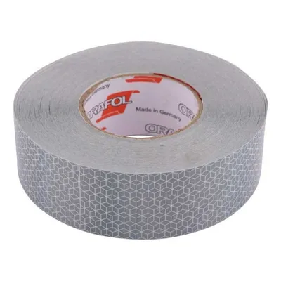 Produktbild von Reflektierendes Band 50 mtr weiß