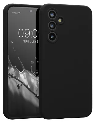 Produktbild von kwmobile Hülle kompatibel mit Samsung Galaxy A54 5G - Hülle Silikon gummiert - Handyhülle - Handy Case in Schwarz