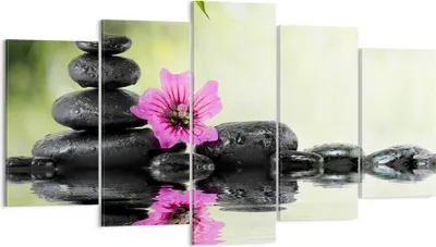 Produktbild von Bild auf Leinwand - Leinwandbild - Asien kultur japan orientalisch - 160x85cm - Wand Bild - Wanddeko - Leinwanddruck - Bilder - Kunstdruck - Leinwand bilder - Wandkunst - EA160x85-2555