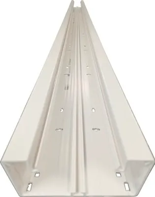 Produktbild von Hager BR6513019016, Weiß, Polyvinylchlorid (PVC), 130 mm, 68 mm, 2000 mm