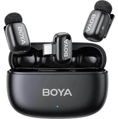 Zdjęcie produktu dla Bezprzewodowy system mikrofonowy BOYA Mini 2-02 z USB-C