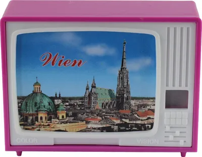 Produktbild von Gucki - Klick-Fernseher - Wiener Sehenswürdigkeiten - Wien - pink