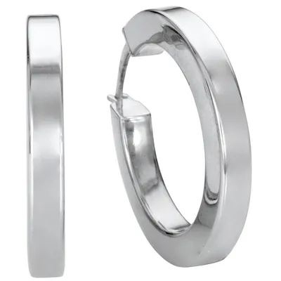 Produktbild von Miamar Damen SCR31 Creolen Silber Ohrschmuck