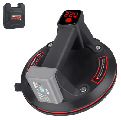 Productafbeelding van Elektrische vacuümzuignappen, automatische bediening, LCD-drukweergave, 8 inch