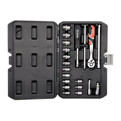Obrázek produktu pro Sada klíčů YATO 20 kusů 1/4" 14491