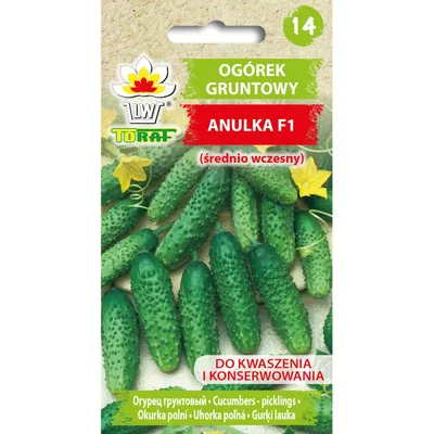 Zdjęcie produktu dla Ogórek gruntowy ANULKA F1 5g Toraf