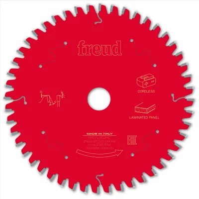 Image de Lame pour scie circulaire portative sans fil FREUD - Ø165 1,8/1,2 AL20 Z48 BA -5° - F03FS10076 -FR07L002HC