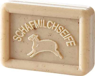 Produktbild von Ovis Schafmilchseife Zirbe, 100% Bio, für die tägliche Dusche, eckig, 100 g