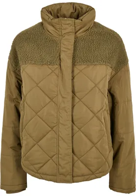 Produktbild von Urban Classics Ladies - Oversized Diamond Quilt Jacke - S