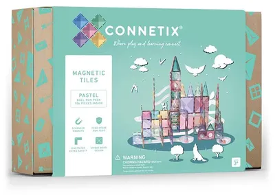 Obrázek produktu pro Connetix Magnetická kuličkodráha Pastel - 106 kusů