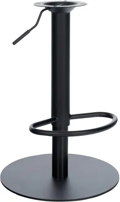 Produktbild von CLP Ersatzgestell für Barhocker bis 150 kg 10 x 10 cm Lochabstand aus Metall schwarz
