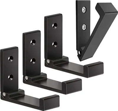 Produktbild von Kleiderhaken für Kleidung und Handtücher - Set von 4 Stück