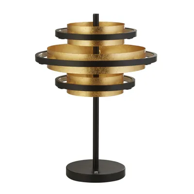 Produktbild von LED Tischlampe Metall mit Touch Funktion 2700 K warmweißes Licht 465 lm D: 32 cm rund 43,5 cm Modern