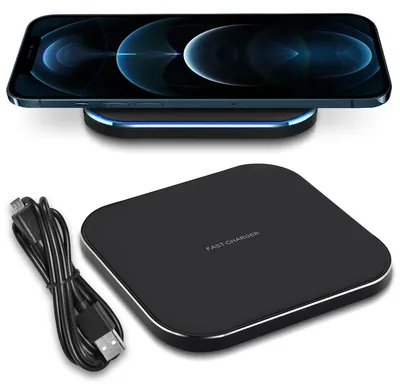Produktbild von QI Wireless Ladegerät für Apple iPhone 17 16 16e 15 14 Pro Max Plus Ladestation