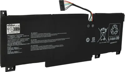 Produktbild von vhbw Akku kompatibel mit MSI WF76 11UI-400, 11UI-669TW, 11UJ, 11UJ-243, 11UJ-267TW Notebook (4600 mAh, 11,4 V, Li-Polymer)