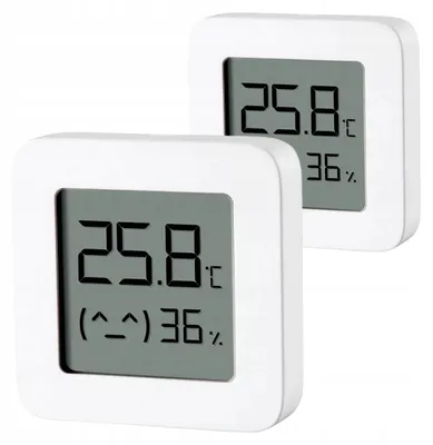 Immagine prodotto di Xiaomi Mi Temperature and Humidity Monitor 2 - Sensore di temperatura e umidità - wireless - Bluetooth 4.2 LE - bianco