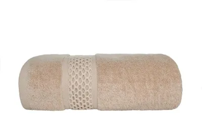 Immagine prodotto di Asciugamano, in cotone spesso e soffice, di alta qualità, elegante, 70x140, beige