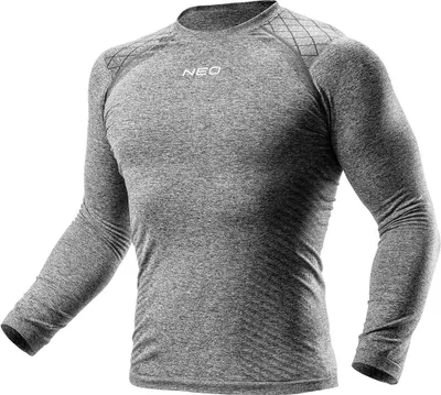 Produktbild von NEO TOOLS Herren Thermounterwäsche Thermo Unterwäsche Funktionsunterwäsche Skiunterwäsche für Winter langarm Shirt – Größe: S/M
