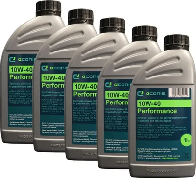 Produktbild von Motoröl Multipack 5x1 Liter 10W-40 A3/B4 SL/CF ECANIS Performance syn. für PKW