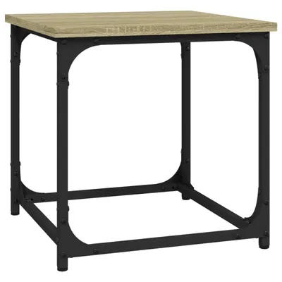 Produktbild von vidaXL Beistelltisch Sonoma-Eiche 40x40x40 cm Holzwerkstoff