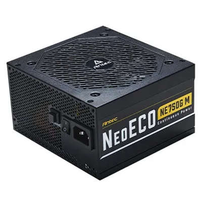 Produktbild von Antec Neo ECO Modular NE750G M EC alimentatore per computer 750 W 20+4 pin ATX ATX Nero