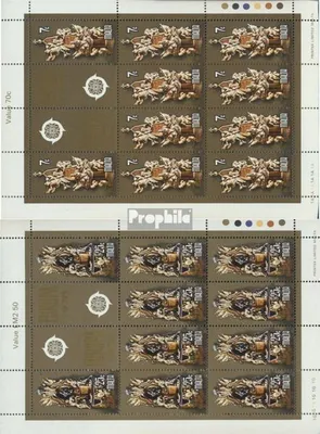 Produktbild von Briefmarken Malta 1978 Mi 569Klb-570Klb Kleinbögen (kompl.Ausg.) postfrisch Baudenkmäler