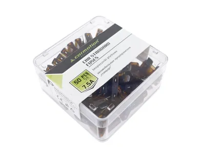 Obrázok produktu pre Uni-Plattensicherungen 7,5A, 50 Stück.