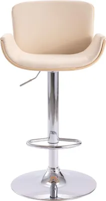 Produktbild von vidaXL Barhocker Creme Kunstleder