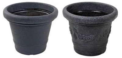 Produktbild von Blumenkübel SIENA anthrazit Blumentopf Pflanzgefäß Pflanzentopf Blumengefäß  TOP