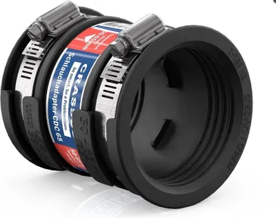 Produktbild von Crassus Schlauchadapter CDC CRA14024 Typ 1 druckdicht bis 0,6bar 50-65mm